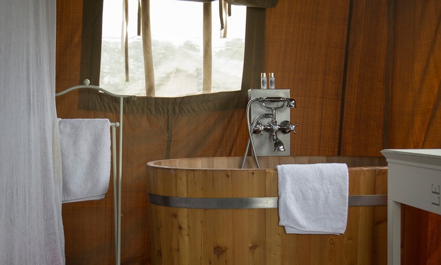 Image 12: Twente: Sterrenkubus of Safari Lodge-tent XL met ontbijt