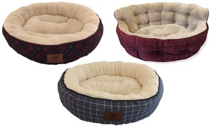 American Kennel Club Round Dog Pet Bed