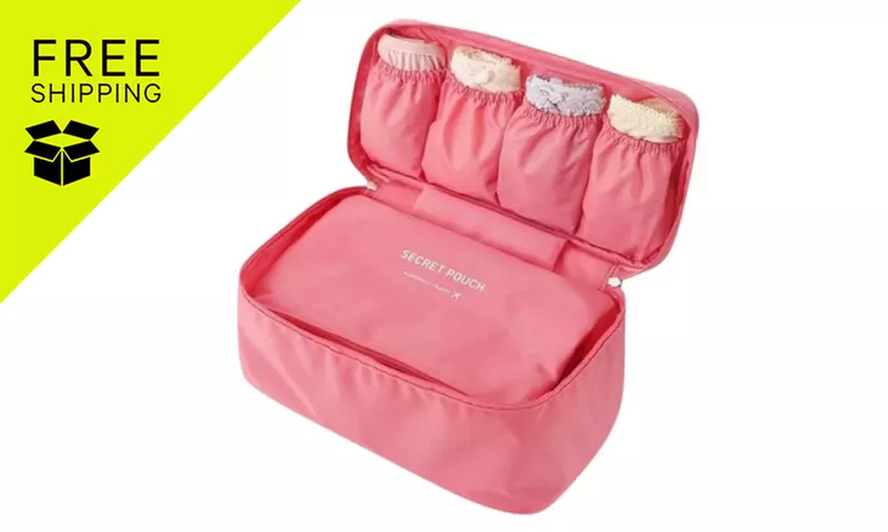 Portable Underwear Bag: 1 Piece - Orange | Watermelon Red from Sensual Sale (Up to 50% Off) - Primary Image