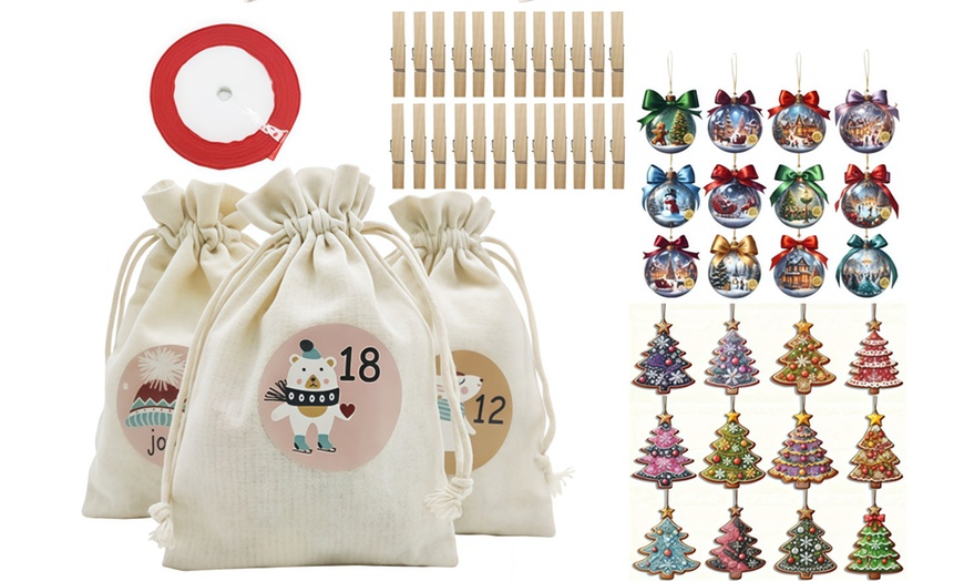 Image 2: 24 blind box in stile natalizio 