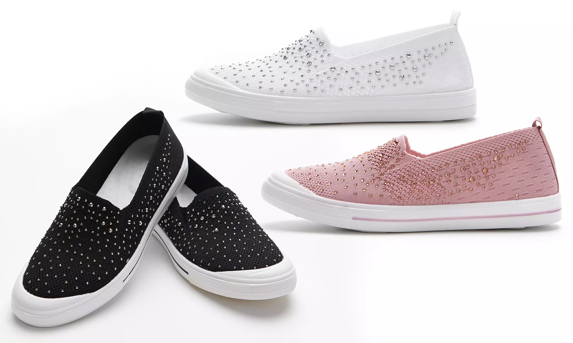 Baskets Slip-on à strass Snow Paw - Primary Image
