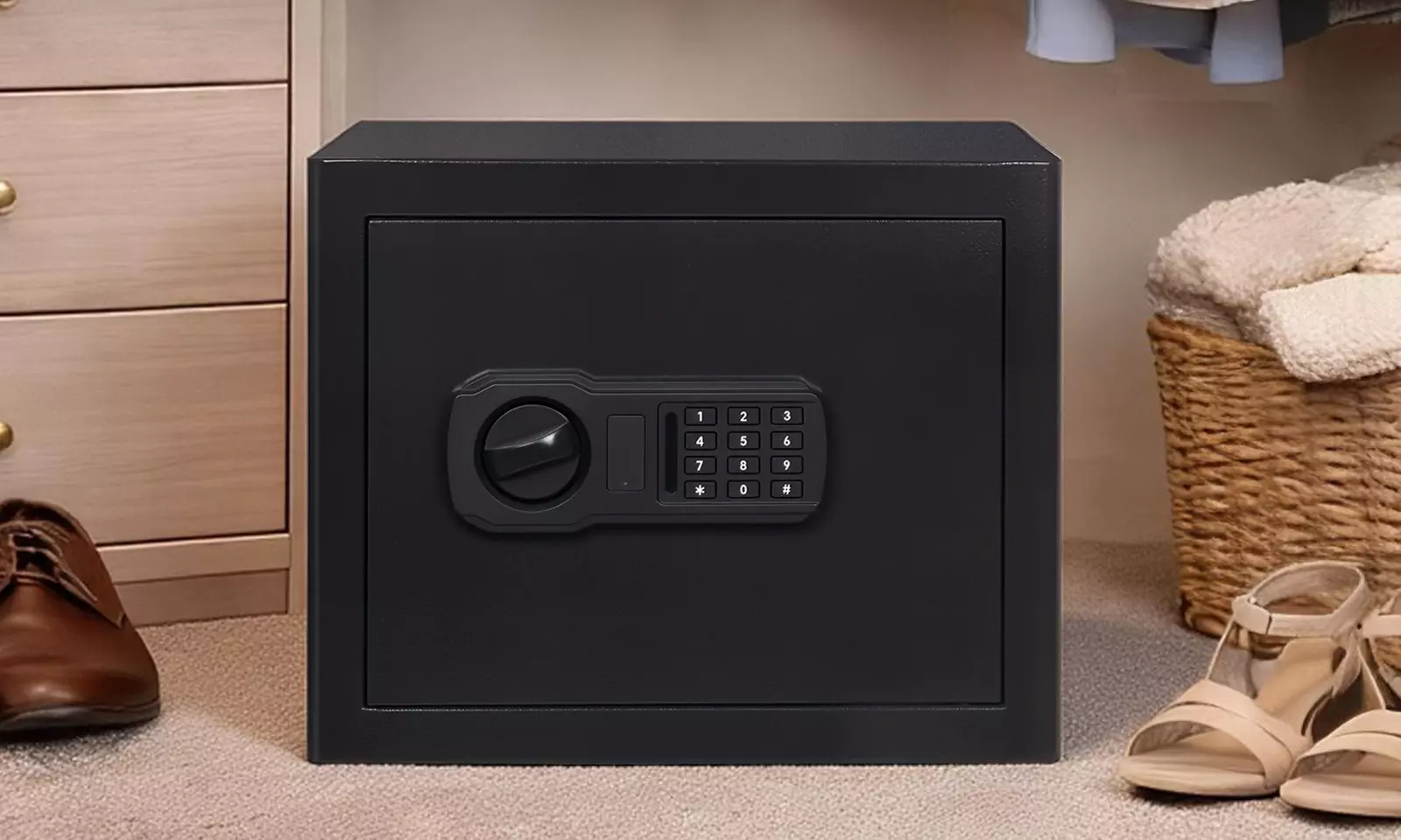 Levede Fireproof Security Safe with Digital Lock Collection