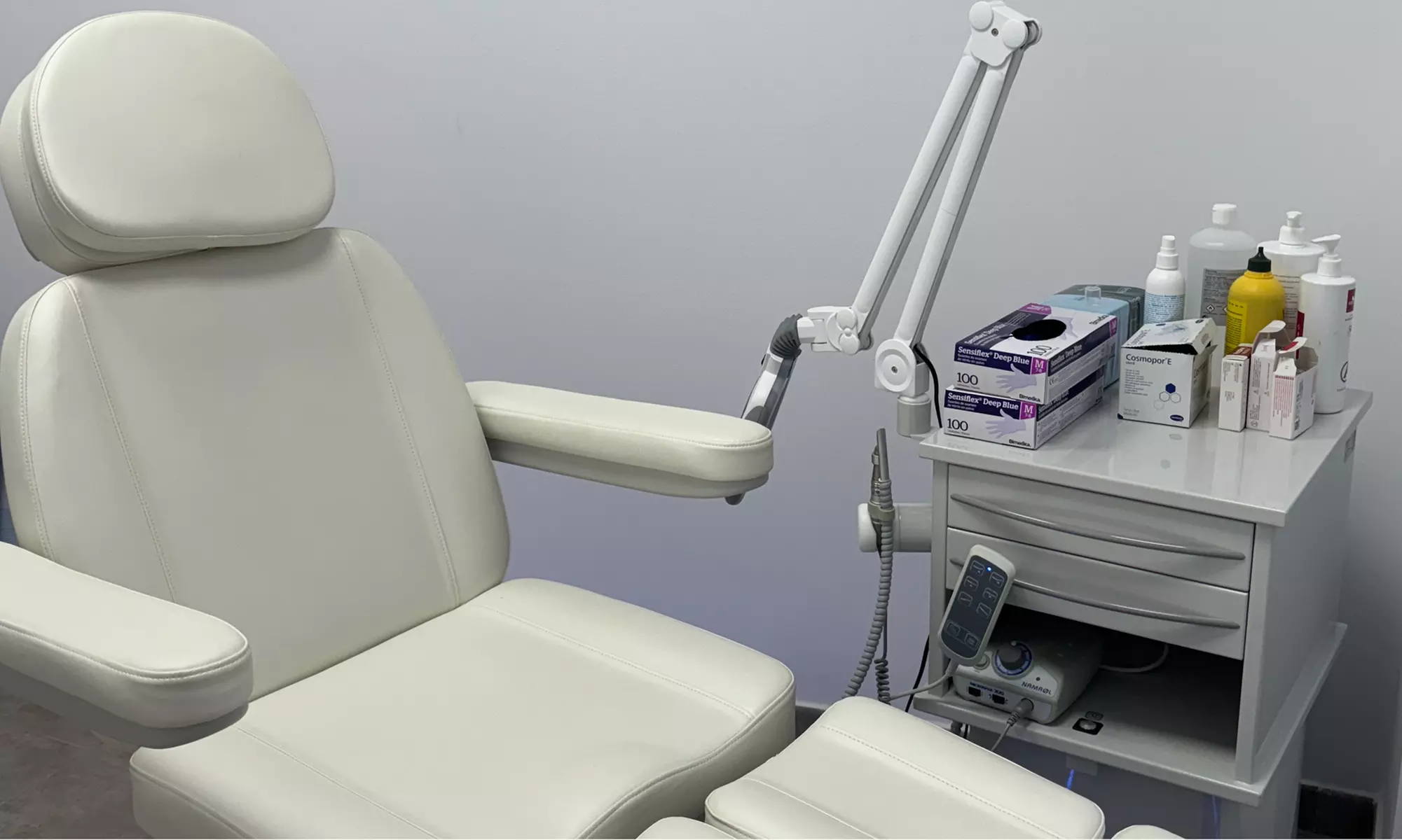 Quiropodia completa o estudio de la pisada con plataforma de presiones