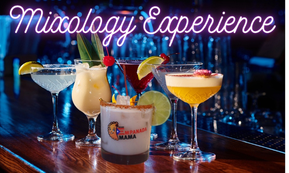  Explore Latin Libations Mixology Experience for Up to Four People 