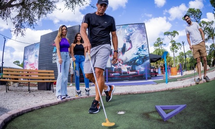 Mini Golf for 1 - Piquet Entertainment & Race Park Loxahatchee Groves, Florida