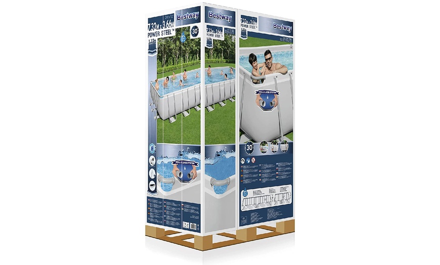 Image 3: Bestway Steel-Pool-Set mit Sandfilteranlage