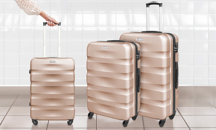 Image 19: Set da 3 valigie da viaggio in abs