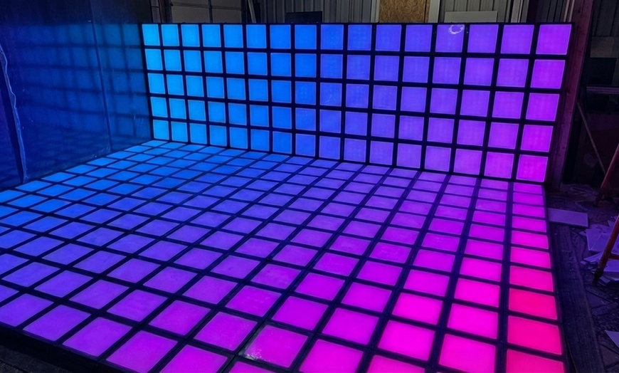 Image 2: Interactive LED Tile Gaming for Two - Fort Worth, TX