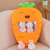 Image 17: Cute Cartoon Plush Stuffed Back Cushion