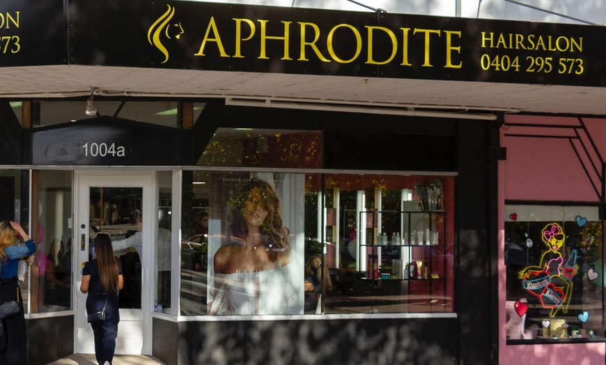 Image 2: Revamp Your Look: Wash, Cut & Style with Stunning Highlights or Balayage at Aphrodite Hair Salon