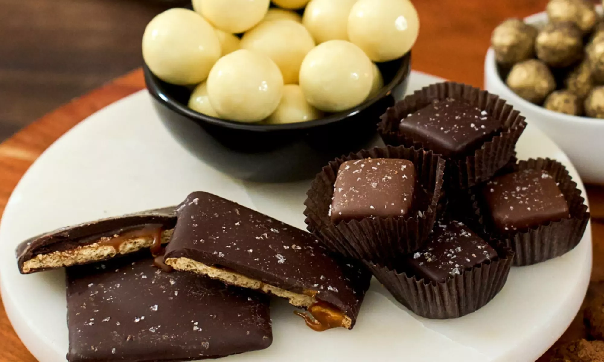 Celebrate Holidays w/ Classic Wine, Champagne & Truffle Gift Baskets!