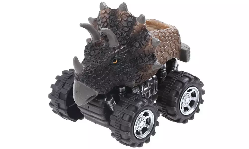 1, 5 o 10 Dino Cars a carica manuale, disponibili in 5 dinosauri diversi - Image 6