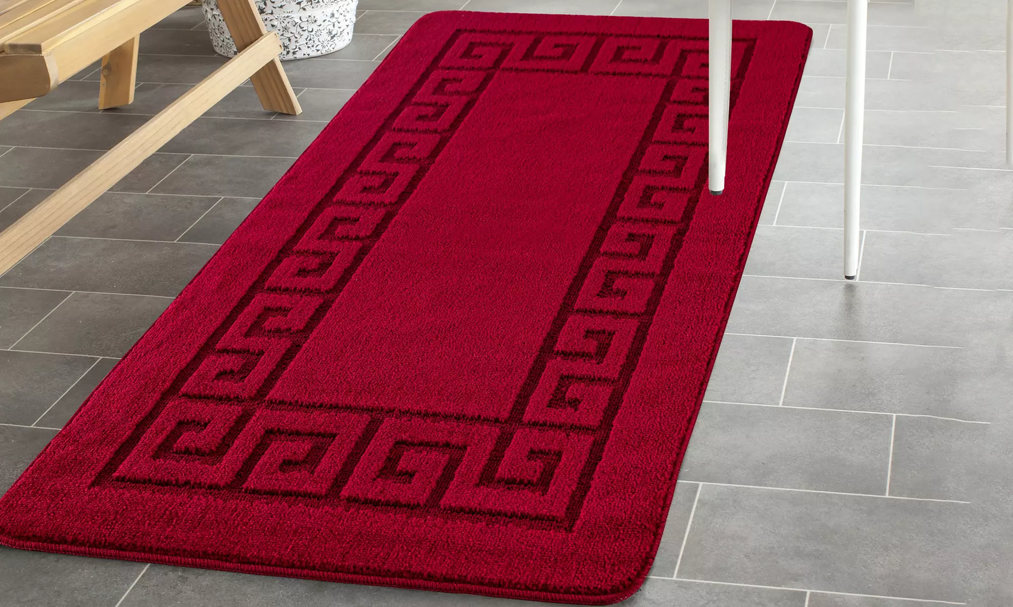 Plain Machine Washable Non Slip Door Entrance Mats