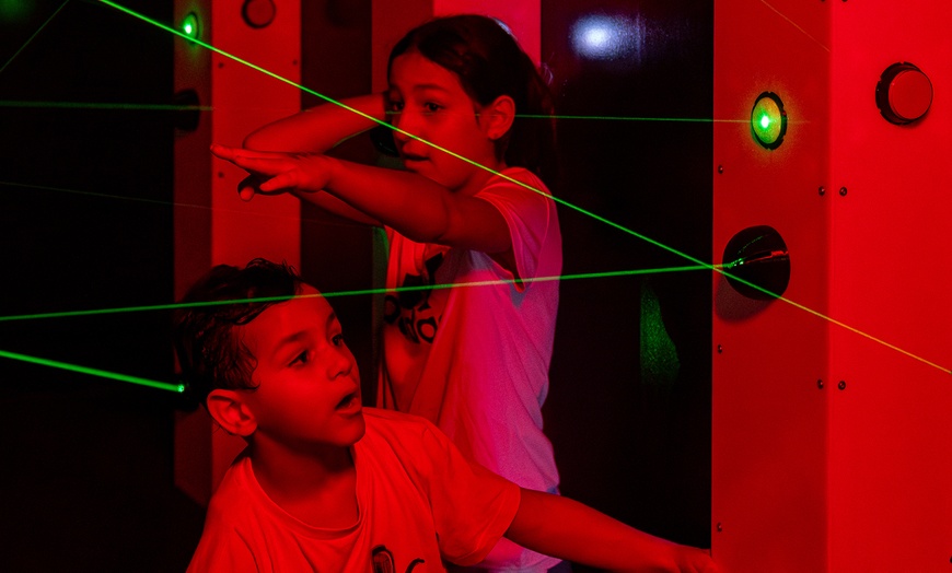 Image 4: Experience the Thrilling Beamz Laser Maze for One, Two, or Four People