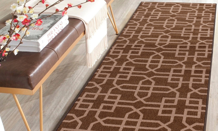 Image 1: Siam Machine Washable Non Slip Door Entrance Mats 