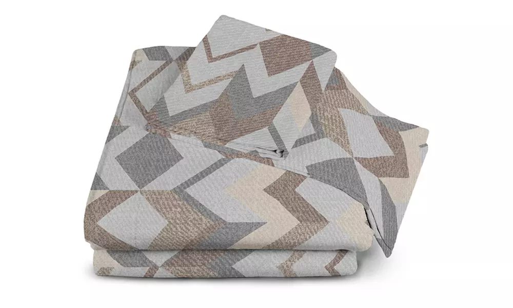 Completo lenzuola in flanella stampata