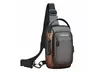 Anti-theft Chest Shoulder Crossbody Sling Bag with USB Port - Second Medium