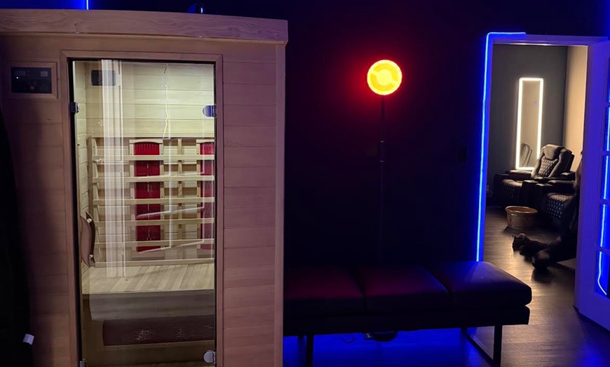 Image 3: Get One/Three 30-Min or 60-Min Infrared Sauna w/t Cold Plunge Session