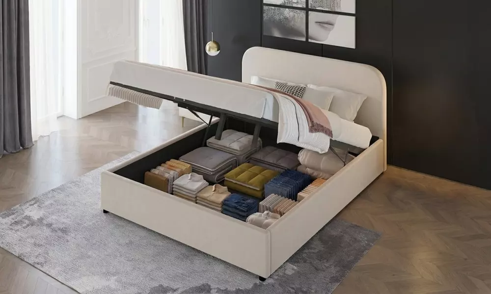 Lit avec coffre de rangement de Kocoon