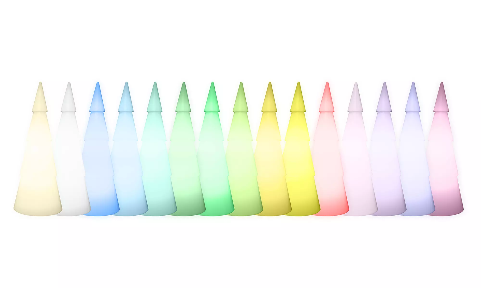 8 Seasons Design Tannenbaum-Lampe in 55, 75 oder 100 cm Höhe mit E27 oder LED für den Innen- und Außenbereich - Second Medium