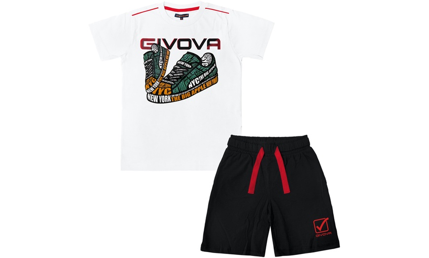 Image 4: Completo corto da ragazzo Givova