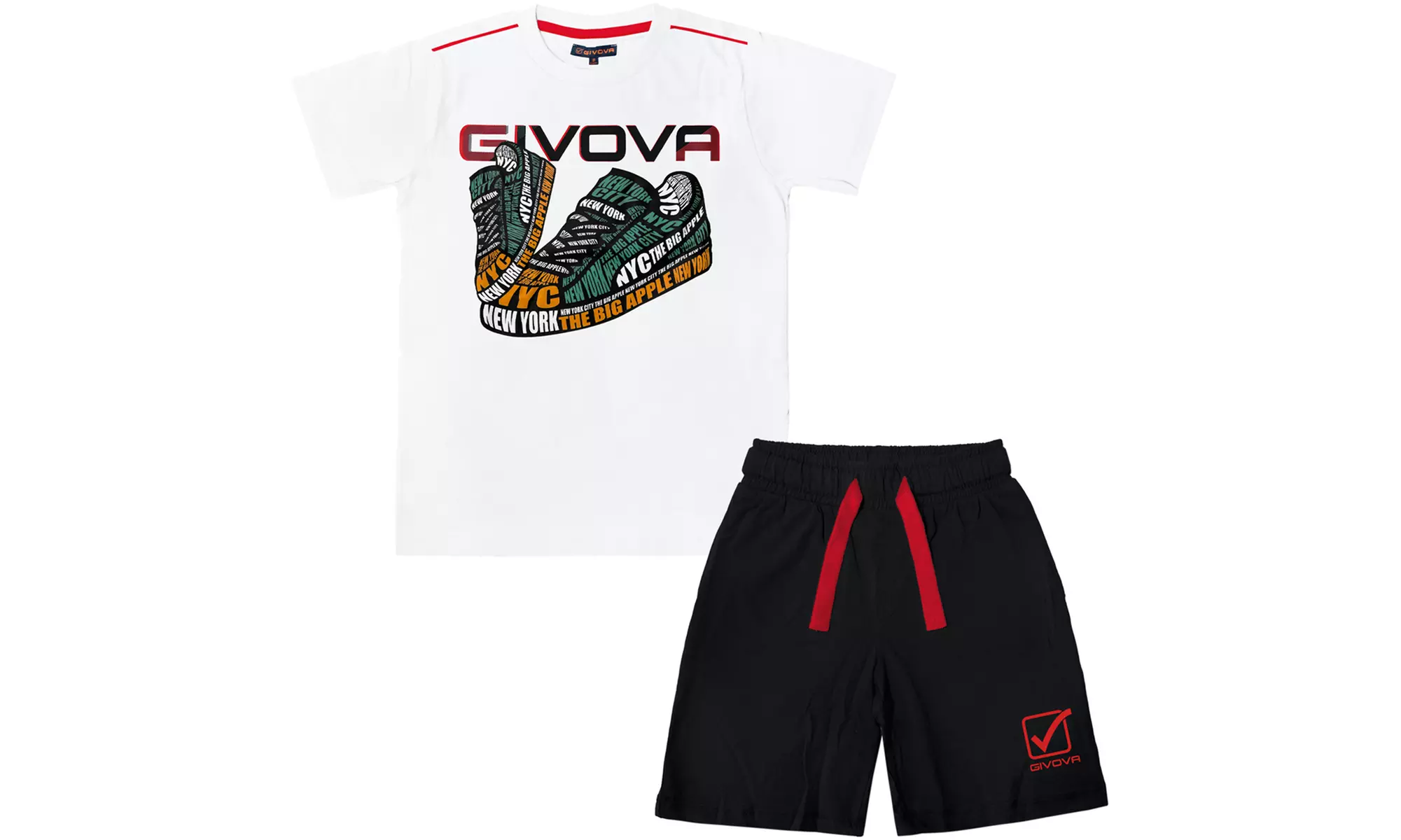 Completo corto da ragazzo Givova