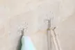 10-30PC Strong Transparent Suction Cup Sucker Wall Hooks Hanger Kitchen Bathroom - Second Medium