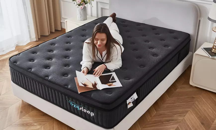 Image 6: Onyx Spring Foam Hybrid Mattress