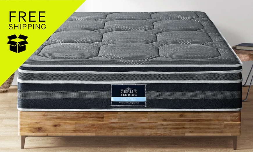 Image 1: Giselle 35cm Bamboo Cover Mattress