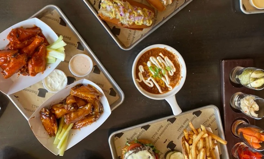 Image 16: Beer Flight & Bar Pie Combos + $50/$100 Food/Drink Credit