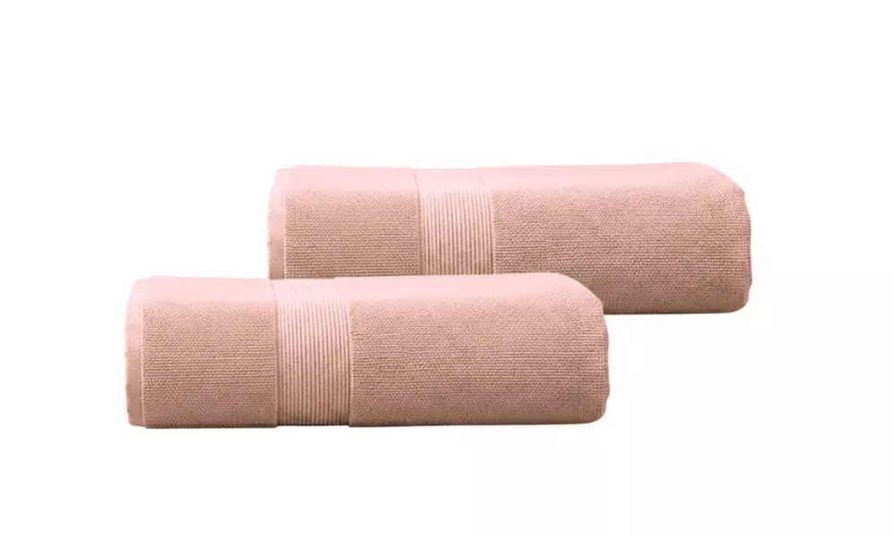 Coppia di asciugamani e telo bagno in spugna 100% cotone di Pompea