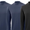 Image 9: Tris di maglie termiche da uomo a girocollo o collo alto
