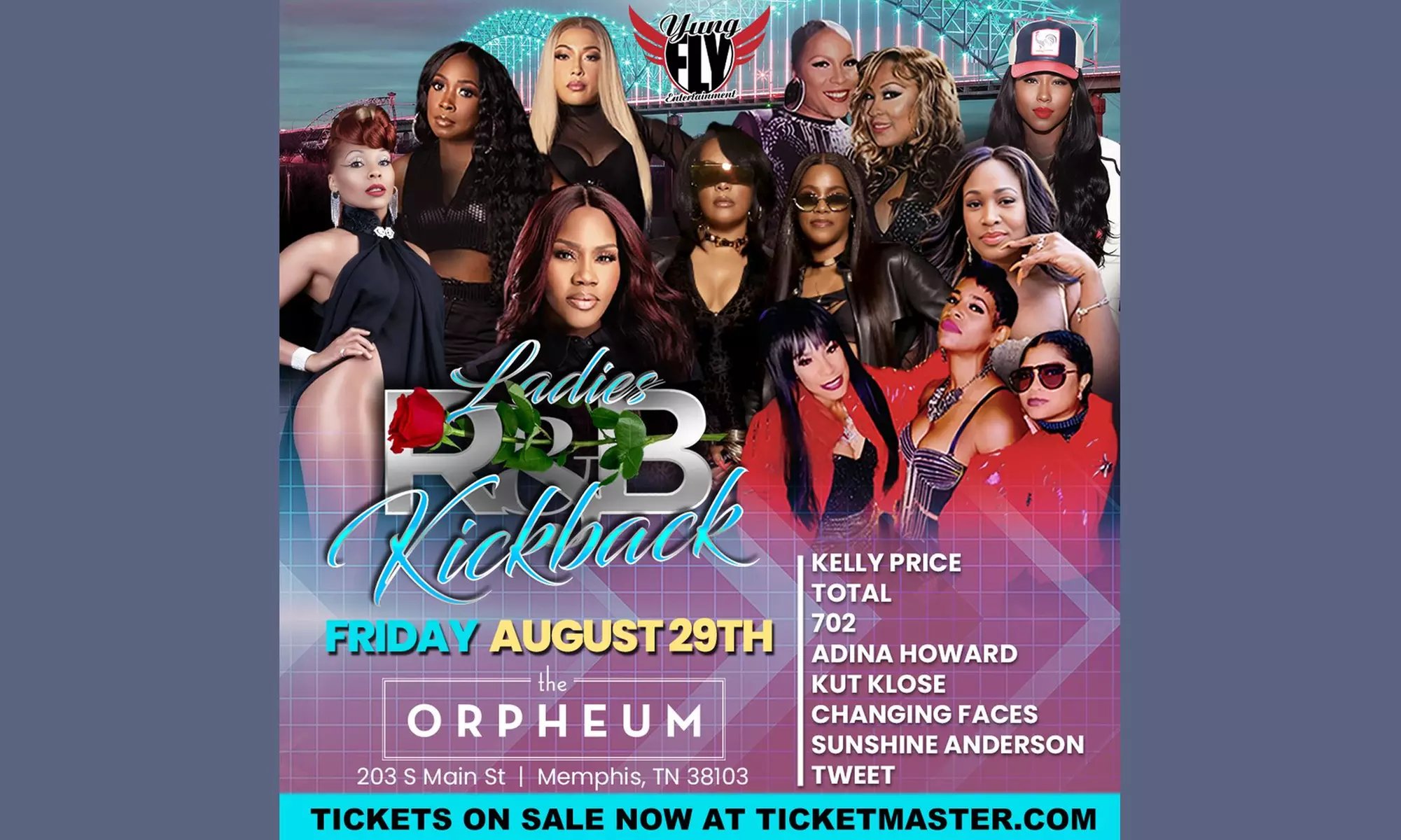 Ladies R&B Kickback Kelly Price Total 702 Adina Howard Kut