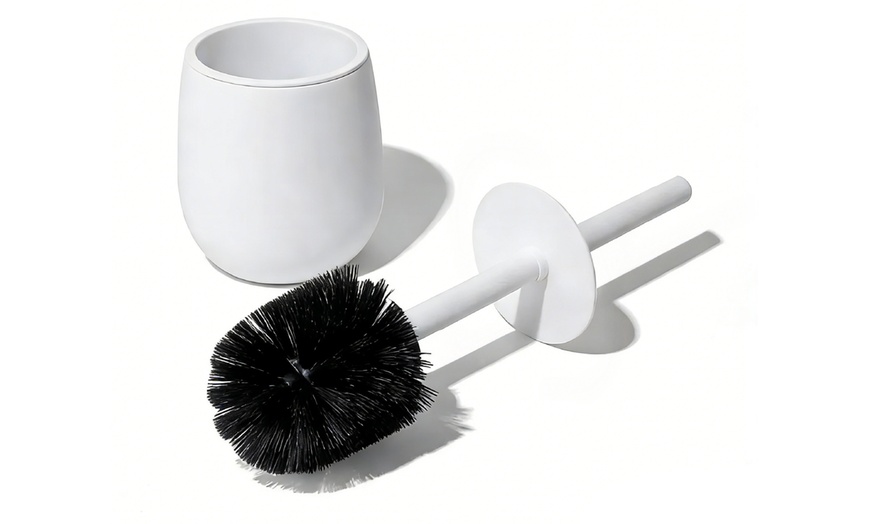 Image 9: Set 6 pezzi accessori bagno coordinati