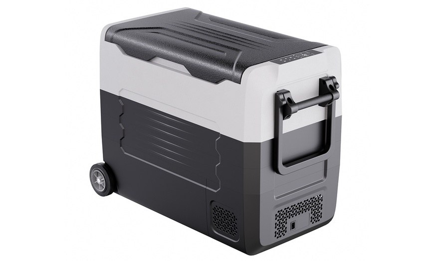 Image 3: Car Compressor Refrigerator Freezer with Dual Zone Cooling