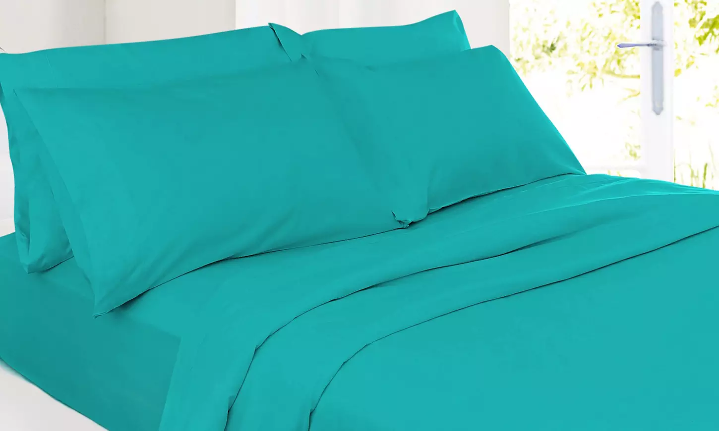 Nestl 7 Piece Split King Bed Sheet Set - Extra Deep Pocket Split King Sheet Set