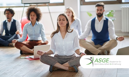Online-Ausbildung Business Yogalehrer inkl. Video-Livestream (ab 18 Jahren) - Akademie für Sport, Gesundheit und Ernährung