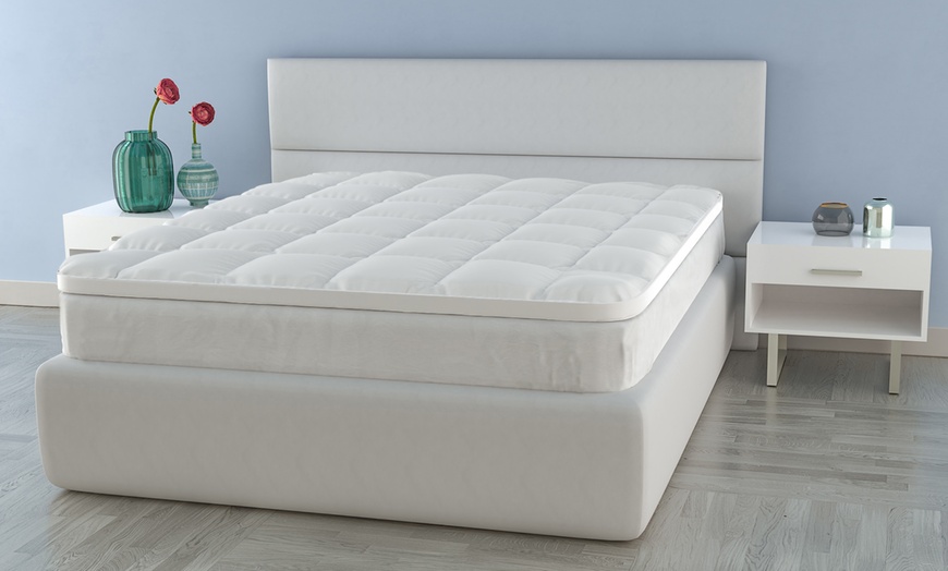 Image 1: Surmatelas rembourré