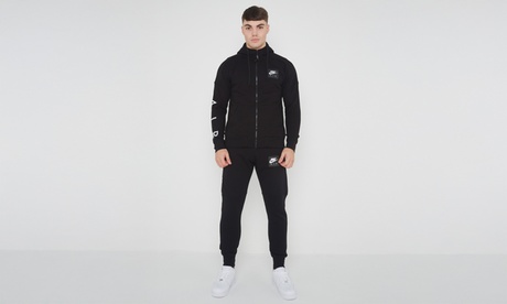 Nike Men's Air Max Fleece Slim Fit Joggers:size-M