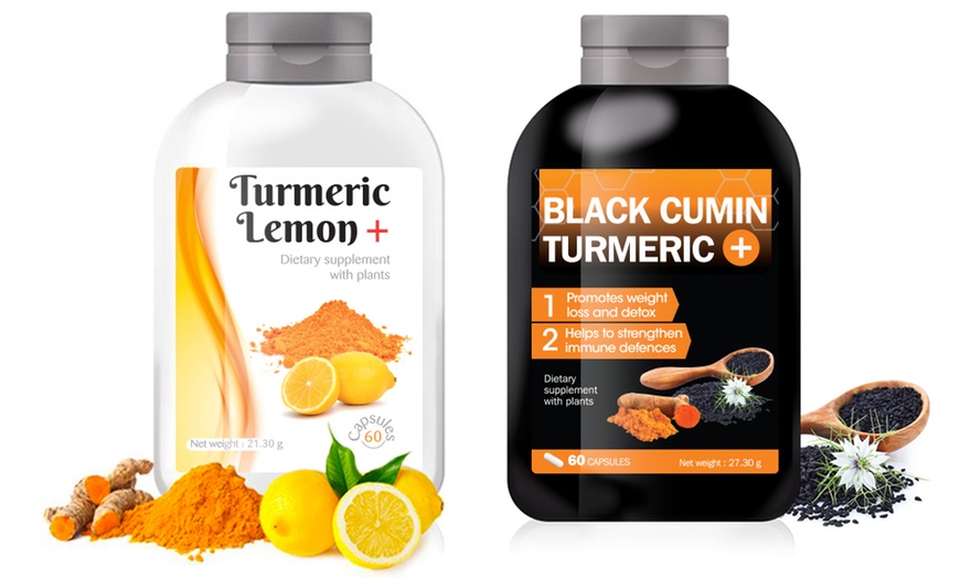 Image 1: Turmeric Lemon and Cumin Capsules