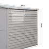 Image 29: Outdoor Garden Steel Storage Sheds