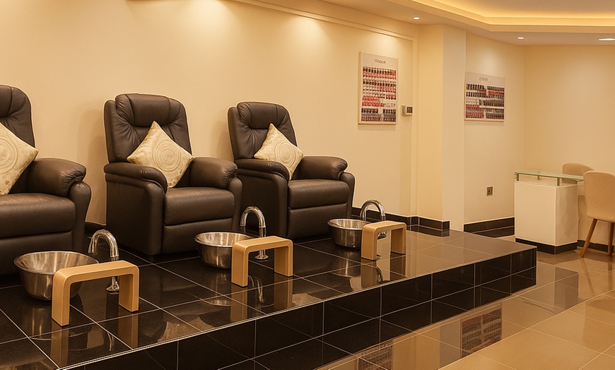 Image 1: Revamp Your Look with Classic/ Gellish Manicure and Pedicure Options