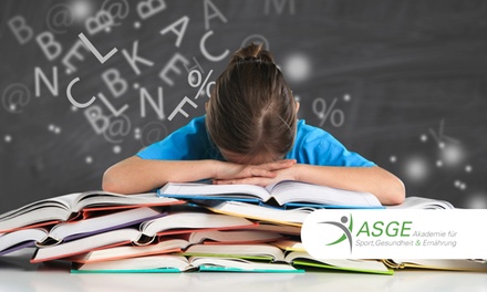 Online-Wissenskurs Lese-Rechtschreib-Schwäche (LRS) inkl. Live-Videostream (einlösbar ab 18 Jahren) - Akademie für Sport, Gesundheit und Ernährung