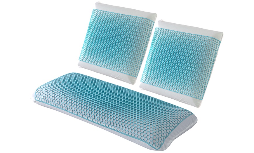 Image 5: Cuscino in memory foam con struttura a nido d'ape, Sampur