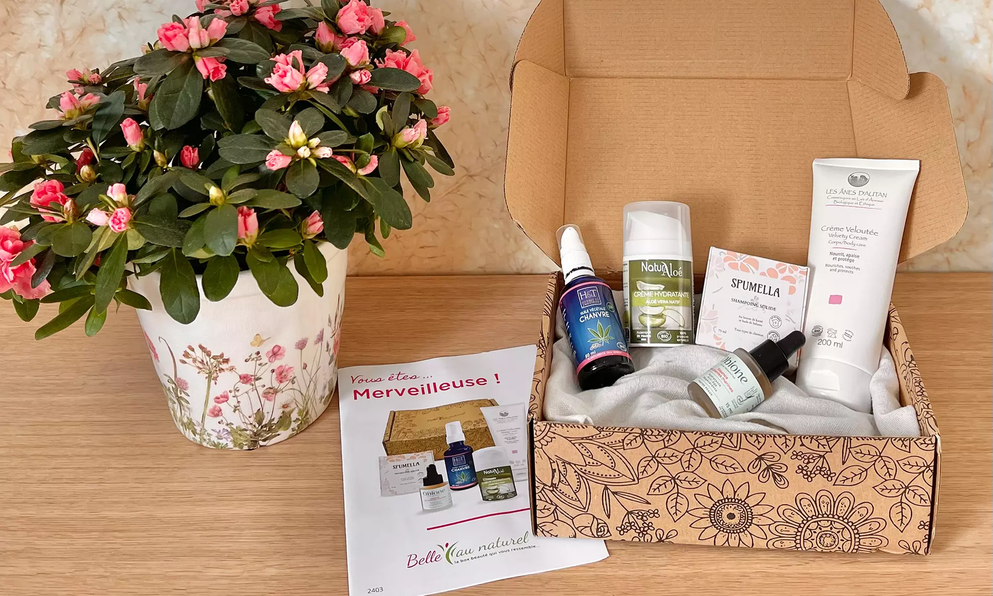 Un coffret beauté avec les meilleures marques françaises