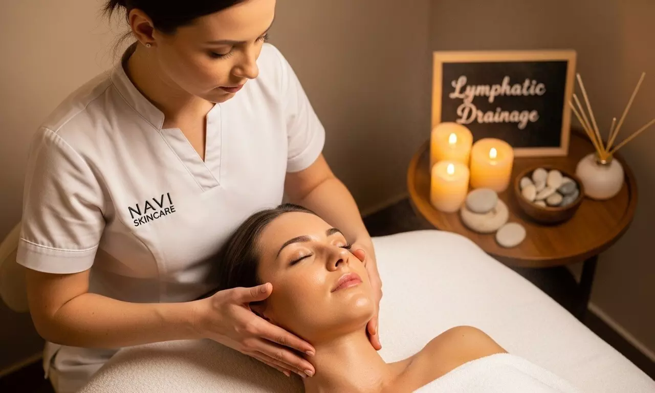 Relax with One, Two, or Three Sessions Lymphatic Drainage