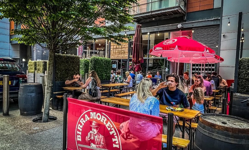 Image 2: Raise a Glass with Cocktails, Wines, or Beers Each for Up to Four