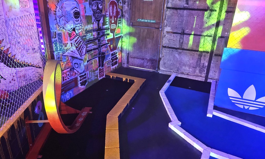 Image 13: Step into a Brooklyn-Themed 18 Holes of Mini Golf for Adult and Child 