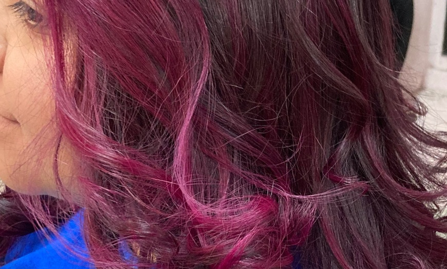 Image 3: Transform Your Hair with Single Color with Haircut and Style