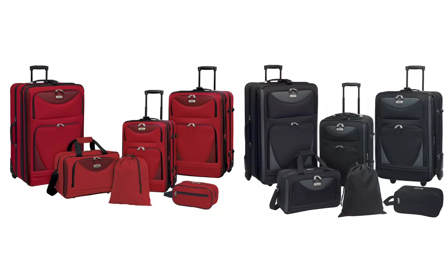 Travelers Club Sky View Expandable Rolling Luggage Set (6-Piece) - Primary Image